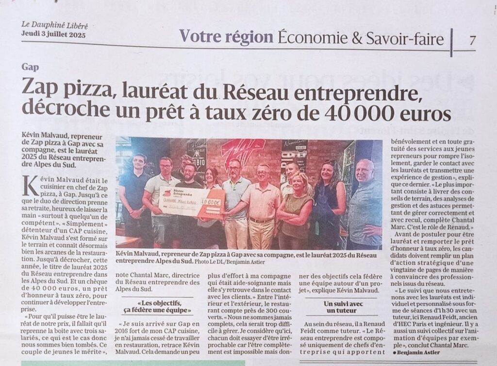 reseau entreprendre