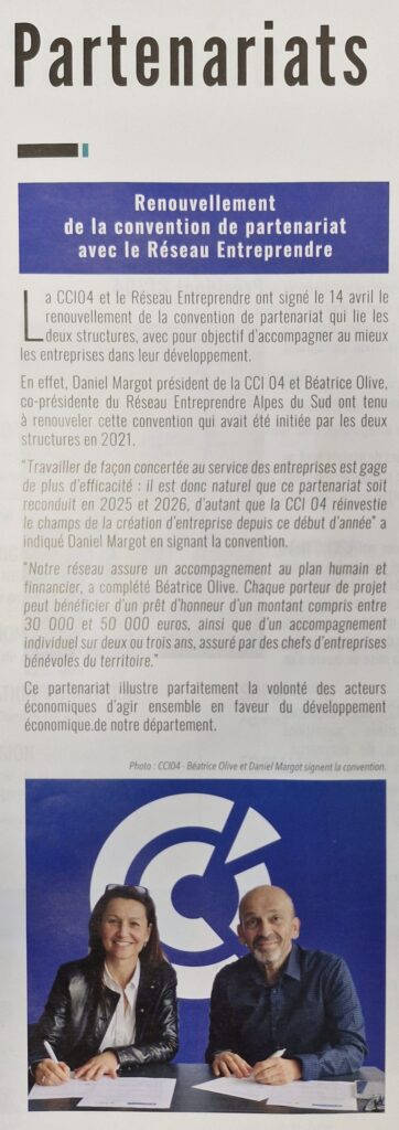 reseau entreprendre