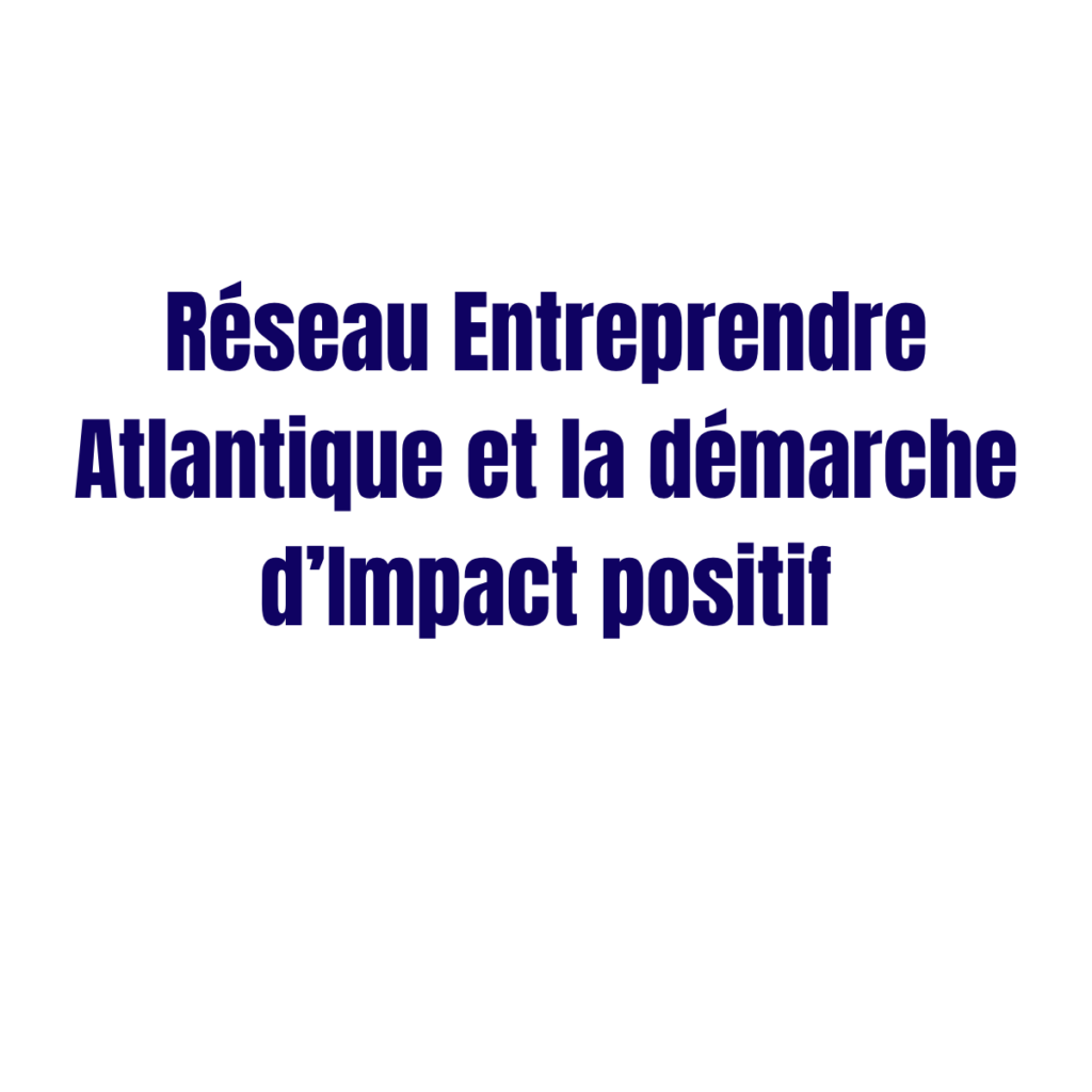 reseau entreprendre