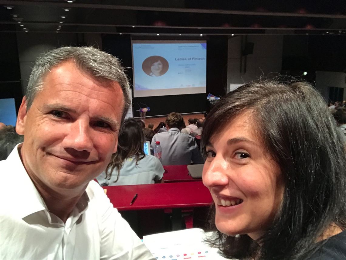 Adina Grégoriu et Olivier Hiezely